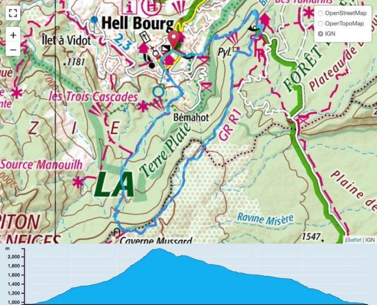 TP Parcours Boucle Hell-Bourg - Cap Anglais - Bélouve Trail Péi