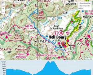 TP Parcours Piton d'Anchaing depuis Hell-Bourg Trail Péi