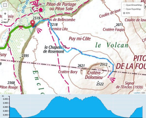 TP Parcours Piton de la Fournaise depuis Pas de Bellecombe Trail Péi